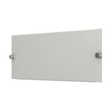 ProfiSNAP Front Plate, for enclosure width 400mm, H=150mm, blind