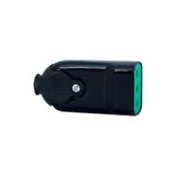 FGC Flat socket black, 10A250V