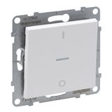 2-POLE SWITCH INDICATOR WHITE