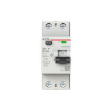 Residual current circuit breaker 2P. 25A 30 mA, A type