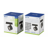 LUMEO Track Spotlight, LED, 24W, 2400lm, CCT, AC180-250V, 50°, CRI90+, black