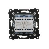 SOON ON SALE, double equipontential socket, (module), Simon 24, IP20/IP44, cashmere