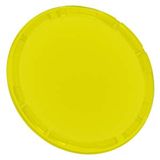 Button, yellow, for illuminated pushbutton
