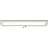 XLSPL2SO3 Plinth, side panels for HxD 200 x 800mm, grey, with cable duct cutout