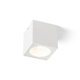 SENZA SQ ceiling white clear glass 230V LED 6W IP65 3000K