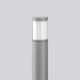 MEGA LATERNE F, 10 W, 660 lm, 840, silver, DALI Bollards, D 115 H 750,