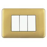 FRAME 3 MOD F/ ADAPTER 3 MOD GOLD