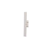 Double frame, metal, classic inox