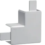 Flat angle cut-concealing halogen-free for LF 20x33mm light grey