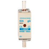 HRC fuse element, size 00 (000), 4A, 400VAC