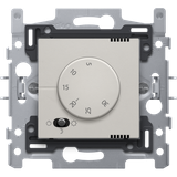 Electronic thermostat, light grey