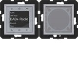 Touch radio DAB+, Bluetooth with speaker, A.x/C.x, titanium