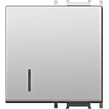 Cover with lens 2M, silver