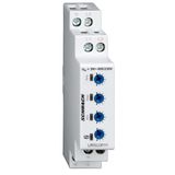 3-phase counter-voltage relay relative to neutral, adjustable min./max. thresholds.