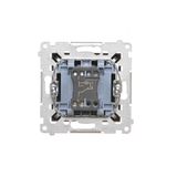 Quadruple push button, (module), 10AX, 10A, quick connection, black matt
