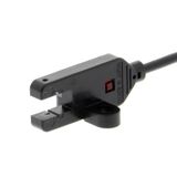 Photomicro sensor, T-shaped 5mm slot width, indicator incident light o EESX1657D