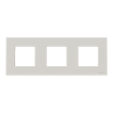 Frame 3-gang / 2+2+2-modules - Niessen logo - Basic - Dune