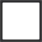 Spacer ring for central plate 51 x 51 mm, A.x/C.x, matte night black