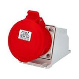 Socket 32A/400V 5-pole IP44 cont.