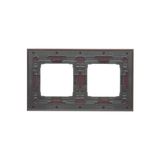 HDMI single socket, black matt