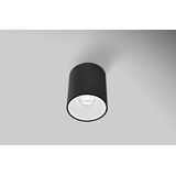 PLAFONIERA LED ESSENZA ROUND NERA/BIANC