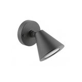 Facade luminaire LUSTINO, GU10, max. 20 W, IP44, graphite