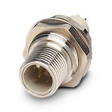 SACC-DSIV-M12MS-5CON-L180-SI - Device connector, rear mounting