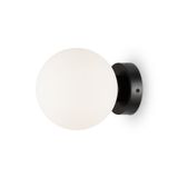 Modern Basic form Wall lamp Black