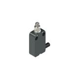 Modular prewired switch with plunger with ? 6 mm sphere