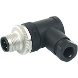 M12 male 90° A-cod. screw terminal 8-pol., max. 0.5mm², 6 - 8mm