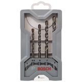 5-piece CYL-3 concrete drill bit set 5 - 8 mm