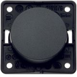 On/off switch, Integro - Design Flow/Pure, anthracite matt