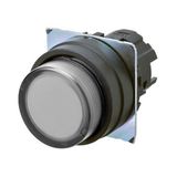 Pushbutton A22NZ 22 dia., bezel plastic, projected, alternate, cap col A2270226M