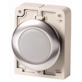 M30I-FL-W Indicator light, RMQ-Titan, flat, white, Front ring stainless steel