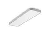 TRIONA rectangle, 97 W, 12200 lm, 840, silver, DALI Ceiling and wall l