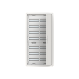 CU27V ComfortLine Compact distribution board, Flush mounting, 168 SU, Isolated (Class II), IP30, Rows: 7, 1164 mm x 615 mm x 125 mm