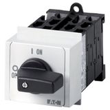 T0-5-124/IVS Multi-speed switches, T0, 20 A, service distribution board mounting, 5 contact unit(s), Contacts: 9, 60 °, maintained, With 0 (Off) position, 2-0-1, S