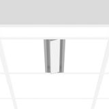 TX-MOVE, 18...39 W, 2550...4900 lm, 840, silver, DALI Recessed project