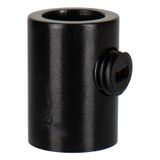 10pcs Cord Grip Straight Black M10 Female Thread