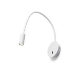 VALE wall white 230V LED 3W 30° 3000K