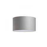 RON 55/30 shade Chintz light grey/white PVC max. 23W