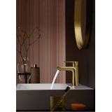 Talis E 110 basin mixer, with pop-up, polished gold optic