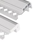 Step-on aluminum profile BE 68x27mm Whitey diffusion 2m