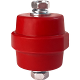 Busbar Insulator SM306R red, h=30mm, M6
