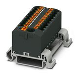 PTFIX 6/18X2,5-NS35A BK - Distribution block