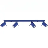 Ceiling lamp RING 4L ultramarine