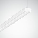 Suspended luminaires Solvan Flow H Raster White rectangular ETDD 44W 6000lm Wide (W) IK03 3 SDCM