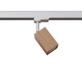 3-PHASE MOVABLE TRACK LAMP KEKE OAK GU10 3000K 7W 510LM WHITE