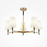 Modern Vesper Pendant Lamp White with Gold
