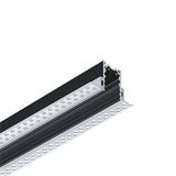 SUP2 TRACK U TL 2M BK - Low voltage U-mounting section